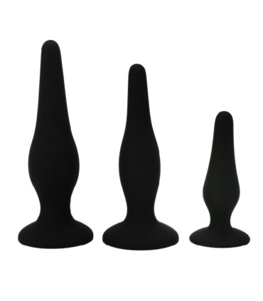 PRETTY LOVE KIT INICIACION ANAL PLUGS SILICONA