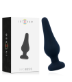INTENSE - ANAL PLUG PIPO S SILICONE NEGRO 9.8 CM
