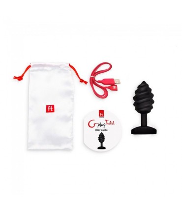 G VIBE GPLUG TWIST CON VIBRACION NEGRO