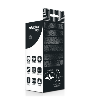 ADDICTED TOYS ANAL PLUG 145 CM NEGRO