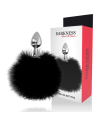 DARKNESS - EXTRA BUTTPLUG ANAL CON COLA NEGRO 7 CM