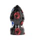 ALL BLACK PLUG ANAL 14 CM