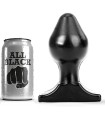 ALL BLACK - ANAL PLUG 16X8 CM