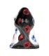 ALL BLACK ANAL PLUG 16X8 CM