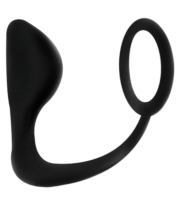 ADDICTED TOYS PLUG ANAL CON ANILLO PENE NEGRO