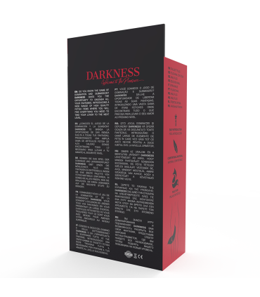 DARKNESS PLUG ANAL SILICONA CON COLA BLANCA