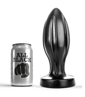 ALL BLACK ANAL PLUG 21 CM