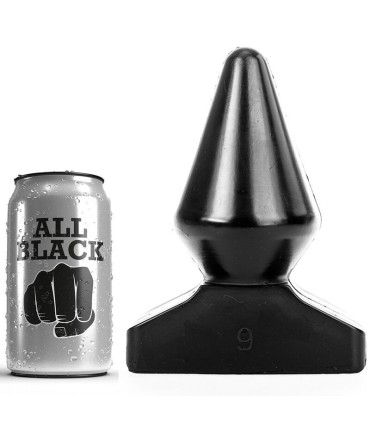 ALL BLACK ANAL PLUG 185 CM