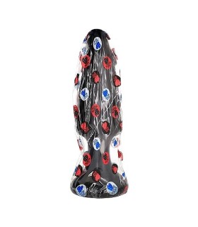 ALL BLACK PLUG ANAL 35 CM