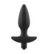 ADDICTED TOYS MASAJEADOR PLUG ANAL CON VIBRACION NEGRO