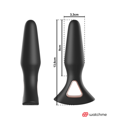 ANBIGUO WATCHME CONTROL REMOTO VIBRADOR PLUG ANAL ALEXANDRU