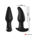 ANBIGUO WATCHME CONTROL REMOTO PLUG ANAL VIBRADOR CON ROTACION DE PERLAS AMADEUS