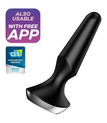 SATISFYER PLUG ILICIOUS 2 PLUG VIBRADOR NEGRO