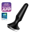 SATISFYER - PLUG ILICIOUS 2 PLUG VIBRADOR NEGRO