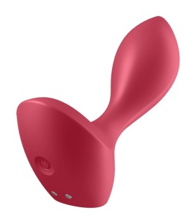 SATISFYER BACKDOOR LOVER PLUG ANAL VIBRADOR ROJO