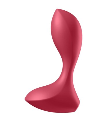 SATISFYER BACKDOOR LOVER PLUG ANAL VIBRADOR ROJO