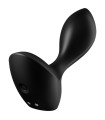 SATISFYER - BACKDOOR LOVER PLUG ANAL VIBRADOR NEGRO