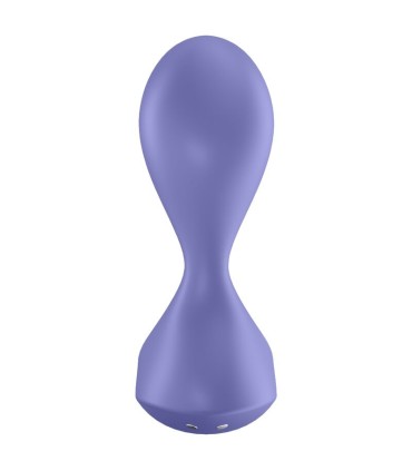 SATISFYER SWEET SEAL PLUG VIBRADOR APP VIOLETA