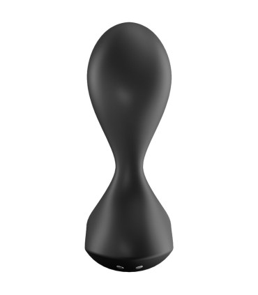 SATISFYER SWEET SEAL PLUG VIBRADOR APP NEGRO