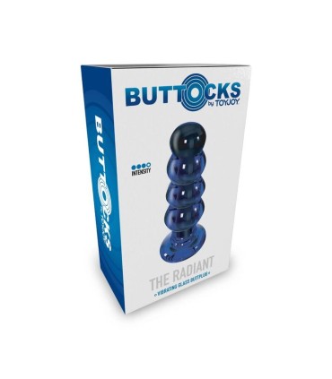 TOYJOY BUTTOCKS THE RADIANT GLASS BUTTPLUG