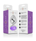 INTENSE PLUG ANAL METAL ALUMINIO CON CRISTAL VIOLETA TALLA L