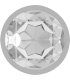 INTENSE PLUG ANAL METAL ALUMINIO CON CRISTAL PLATA TALLA M