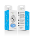 INTENSE PLUG ANAL METAL ALUMINIO CON CRISTAL AZUL TALLA M