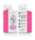 INTENSE PLUG ANAL METAL ALUMINIO CON CRISTAL ROSA TALLA L