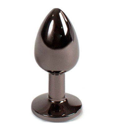 SECRETPLAY GUNMETAL BUTT PLUG TALLA S 7 CM
