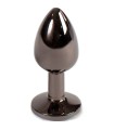 SECRETPLAY - GUNMETAL BUTT PLUG TALLA S 7 CM