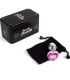 SECRETPLAY METAL BUTT PLUG CORAZON FUCSIA TALLA S 7 CM