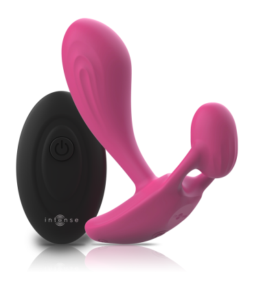 INTENSE SHELLY DUO ANAL PERINEO VAGINAL CLITORIS REMOTO ROSA