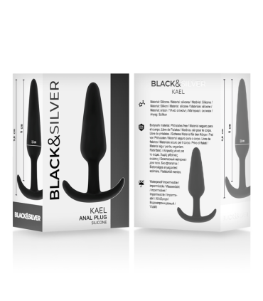 BLACKSILVER KAEL PLUG ANAL SILICONA CON ASA MEDIANO