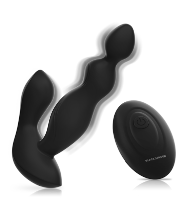 BLACKSILVER CORA PLUG PROSTATICO SILICONA CONTROL REMOTO