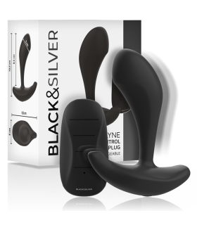 BLACKSILVER DWAYNE PLUG ANAL SILICONA CONTROL REMOTO