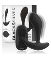 BLACK&SILVER - DWAYNE PLUG ANAL SILICONA CONTROL REMOTO