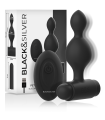 BLACK&SILVER - TUCKER PEQUEÑO PLUG ANAL SILICONA CONTROL REMOTO