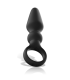 BLACKSILVER OZZY POTENTE VIBRADOR PLUG ANAL SILICONA