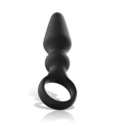 BLACKSILVER OZZY POTENTE VIBRADOR PLUG ANAL SILICONA