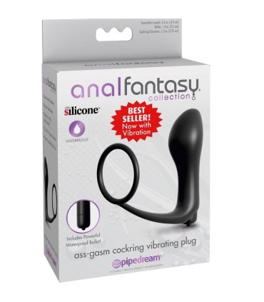 ANAL FANTASY ELITE COLLECTION PLUG VIBRADOR ASS GASM COCKRING