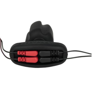 ELECTRASTIM TARTARUS PLUG ANAL SILICONA QUADRIPOLAR NEGRO
