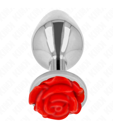 KINK PLUG ANAL ROSA ROJA TALLA L