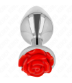 KINK - PLUG ANAL ROSA ROJA TALLA L