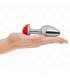 KINK PLUG ANAL ROSA ROJA TALLA L