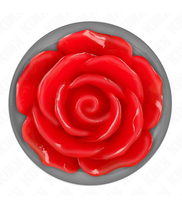 KINK PLUG ANAL ROSA ROJA TALLA L