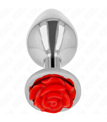 KINK PLUG ANAL ROSA ROJA TALLA M