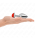 KINK PLUG ANAL ROSA ROJA TALLA M