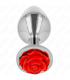KINK PLUG ANAL ROSA ROJA TALLA S