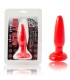 BAILE PLUG ANAL PEQUENO ROJO 15 CM