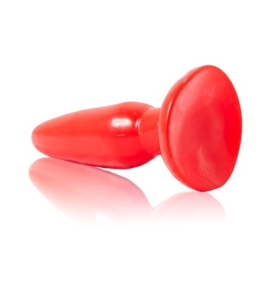 BAILE PLUG ANAL PEQUENO ROJO 15 CM